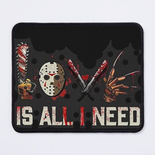 Item preview, All I need is love essential t-shirts, Halloween special horror t-shirts, Halloween 2023 new t-shirts designed and sold by BLUE bubble.
