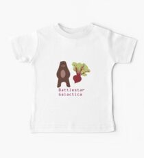 Camiseta para bebés Osos, Remolachas, Battlestar Galactica