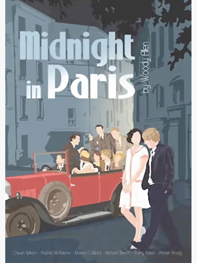 Disover Midnight In Paris Premium Matte Vertical Poster