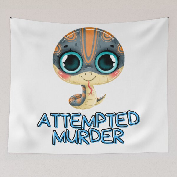 Item preview, Attempted Murder - Funny Quote designed and sold by Sushee Store.