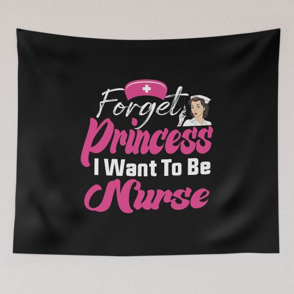 Artikelvorschau, Tag der Krankenschwester Medizinische kleine Mädchen Prinzessin Future Nurse entworfen und verkauft von Mac Store.