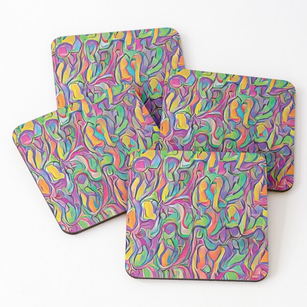 Item preview, Vibrant Life Abstract Digital Paintings designed and sold by ThinkFun! Design.