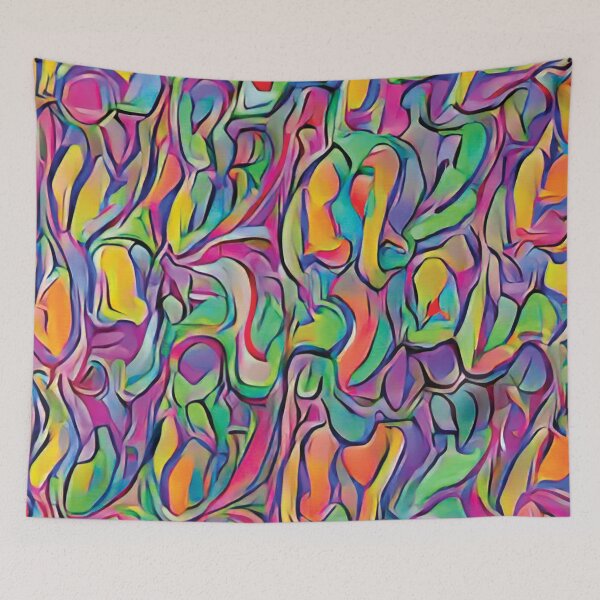 Item preview, Vibrant Life Abstract Digital Paintings designed and sold by ThinkFun! Design.