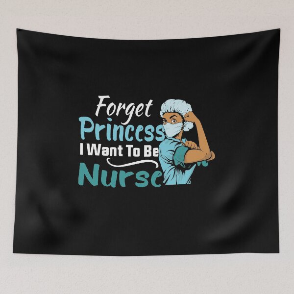 Artikelvorschau, Tag der Krankenschwester Medizinische kleine Mädchen Prinzessin Future Nurse entworfen und verkauft von Mac Store.