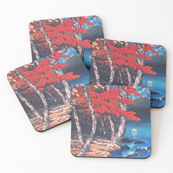 Item preview, Red Forests of Yilunn - Nature Landscape designed and sold by Kijiermono.