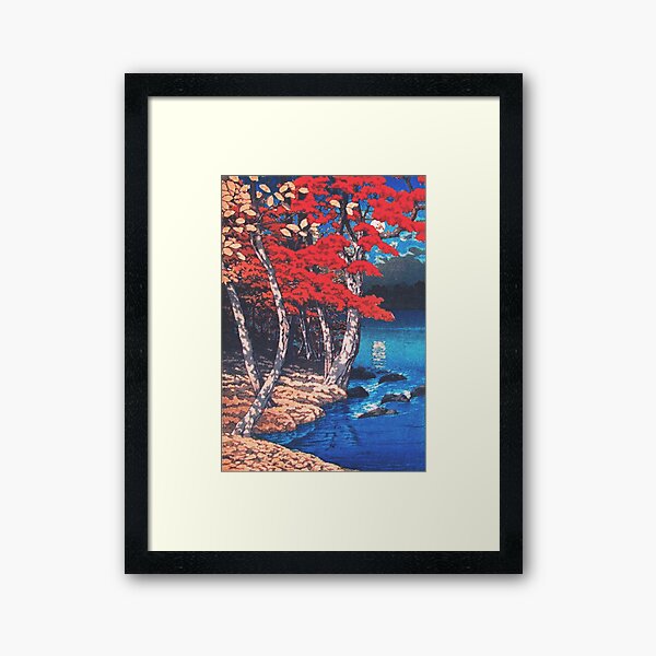 Aperçu de l'œuvre Forêts rouges de Yilunn - Paysage naturel créée et vendue par Kijiermono.