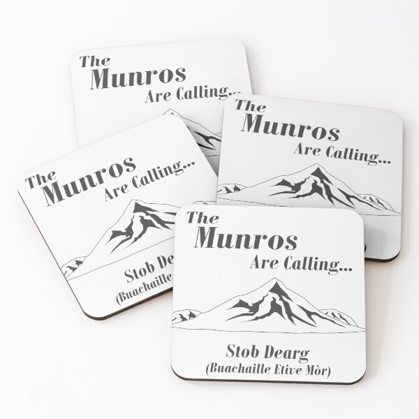 Item preview, The Munros are Calling - Stob Dearg (Buachaille Etive Mòr) designed and sold by McAlba.