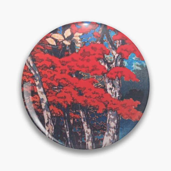 Item preview, Red Forests of Yilunn - Nature Landscape designed and sold by Kijiermono.
