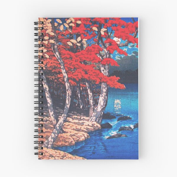 Item preview, Red Forests of Yilunn - Nature Landscape designed and sold by Kijiermono.
