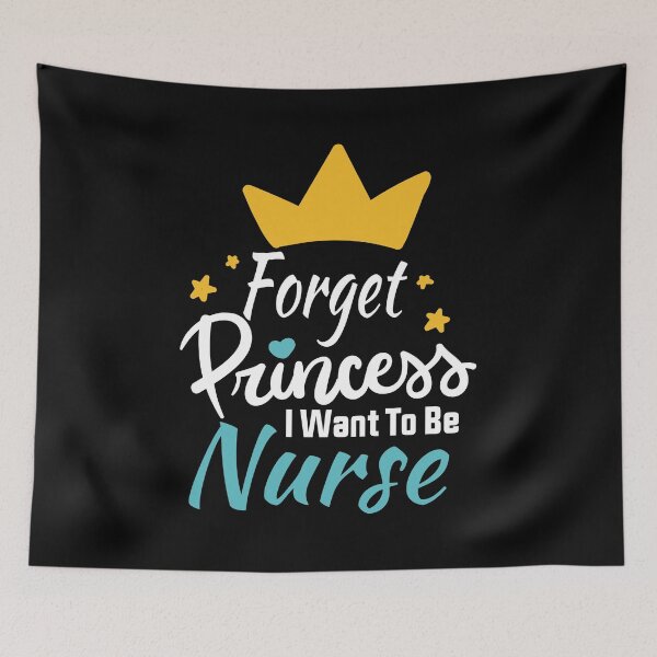 Artikelvorschau, Tag der Krankenschwester Medizinische kleine Mädchen Prinzessin Future Nurse entworfen und verkauft von Mac Store.