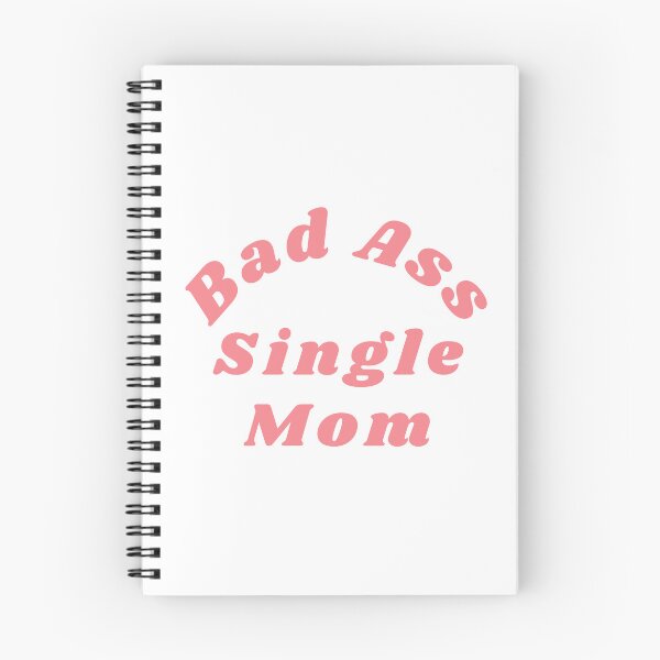 Item preview, Bad Ass Single Mom. Funny NSFW Inappropriate Mom Saying designed and sold by That Cheeky Tee.