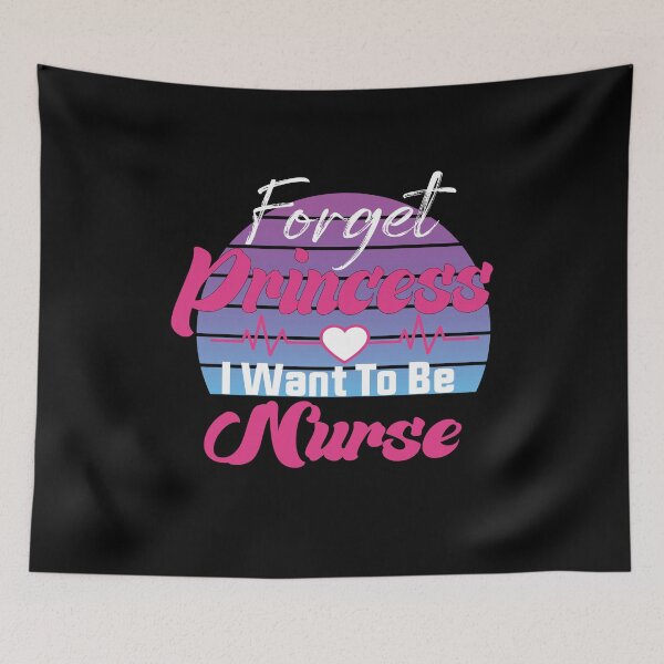 Artikelvorschau, Tag der Krankenschwester Medizinische kleine Mädchen Prinzessin Future Nurse entworfen und verkauft von Mac Store.