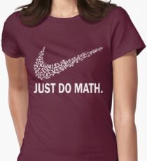 Just do math t-shirt Women's Fitted T-Shirt