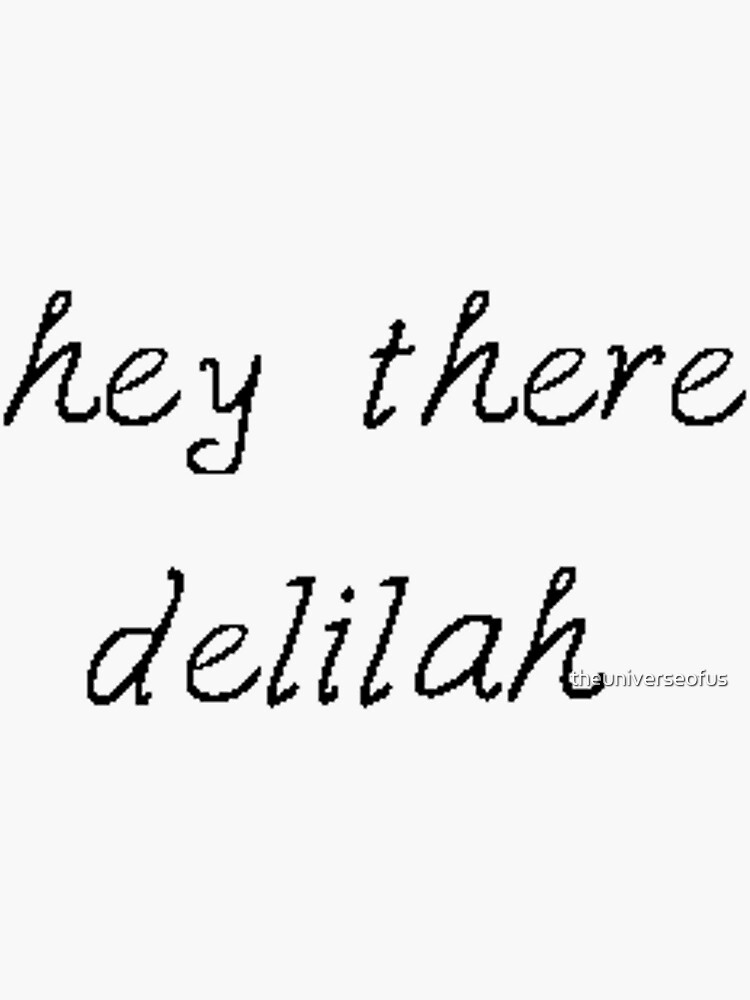 hey there delilah plain white t's