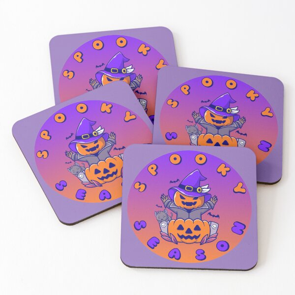 Item preview, SPOOKY SEASON Scarecrow Orange Purple designed and sold by everything4eva.
