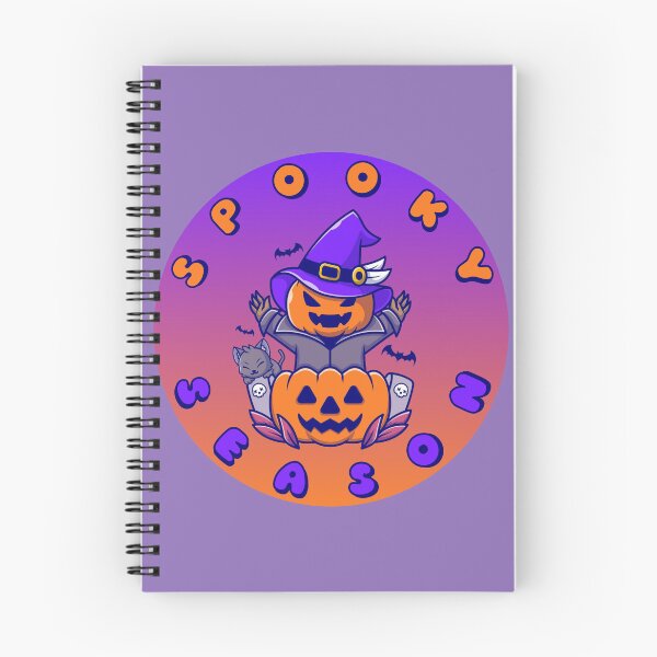 Item preview, SPOOKY SEASON Scarecrow Orange Purple designed and sold by everything4eva.