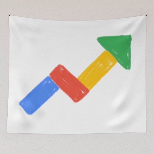 Item preview, Google Trends Pencil Drawing logo white background designed and sold by KennyLucky.
