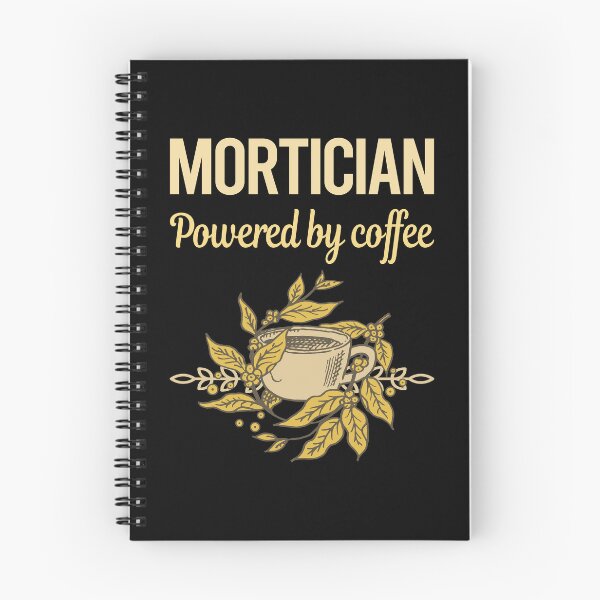Item preview, Powered By Coffee Mortician designed and sold by cossinulsesj.