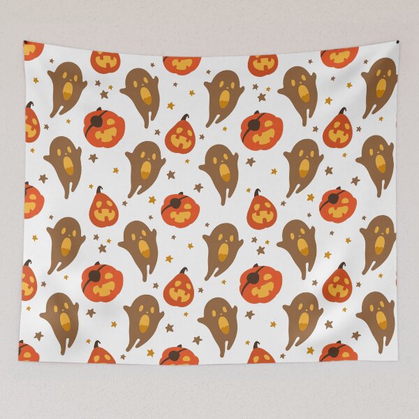 Item preview, Happy Halloween. Pampkins and ghosts. designed and sold by Nattalu.