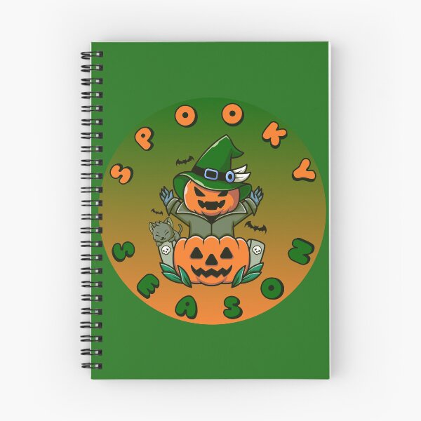 Item preview, SPOOKY SEASON Scarecrow Orange Green designed and sold by everything4eva.