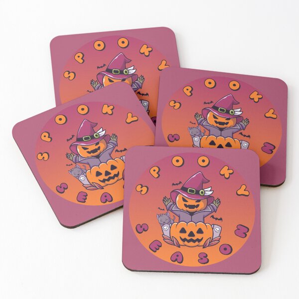 Item preview, SPOOKY SEASON Scarecrow Orange Pink designed and sold by everything4eva.