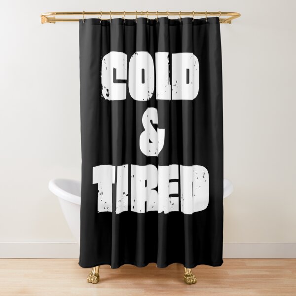 Item preview, Cold And Tired. Retro Vintage Grunge Design For Winter designed and sold by That Cheeky Tee.