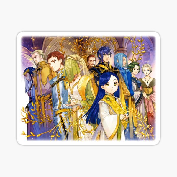 Honzuki No Gekokujou Ascendance of a Bookworm Rozemyne Fantasy Library   Sticker for Sale by AKR-Hobby