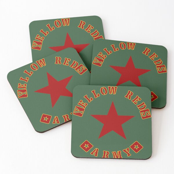 Item preview, Yellow Reds Army New - border - Mechelen Tshirt, sticker, hoodie designed and sold by Kakker4Life.