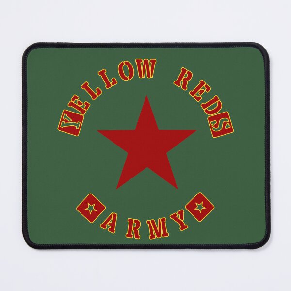 Item preview, Yellow Reds Army New - border - Mechelen Tshirt, sticker, hoodie designed and sold by Kakker4Life.