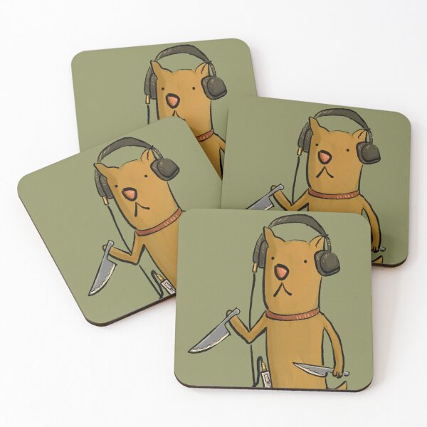 Item preview, Headphone Dog: Dual Wield  designed and sold by doteau.