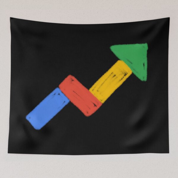 Item preview, Google Trends Pencil Drawing black background designed and sold by KennyLucky.
