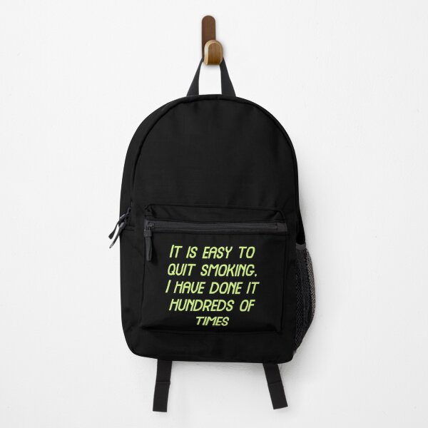 Item preview, It is easy to quit smoking, I have done it hundreds of times, Funny Cool Best color art designed and sold by artdragongift 15.