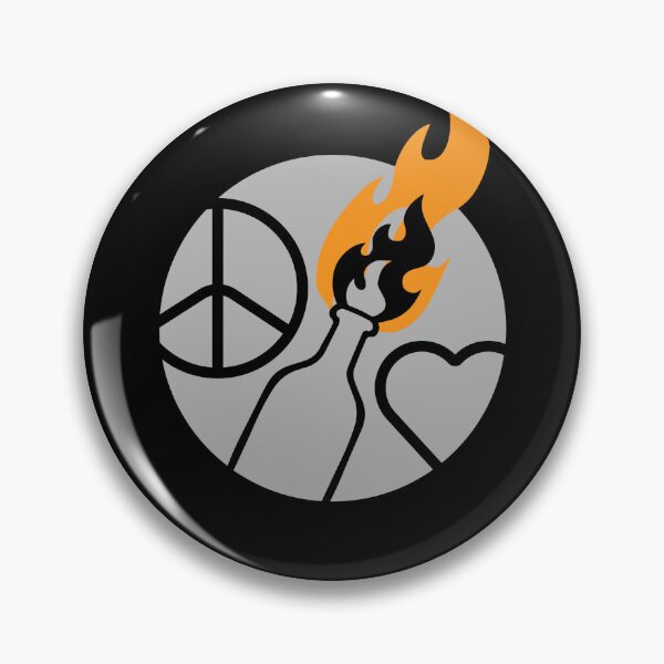 Item preview, Peace, Love, Molotovs designed and sold by ThePettyLeftist.