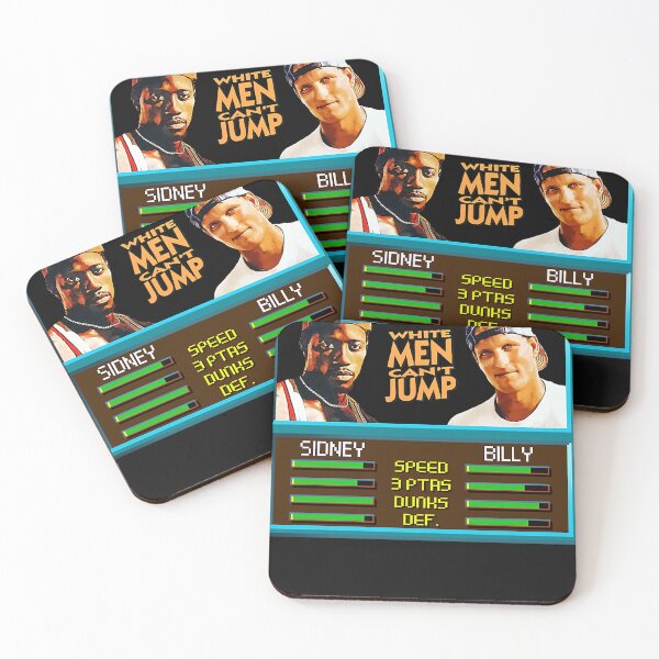 Item preview, White Men Cant Jump Basketball Nba Jam  designed and sold by HAYDENNJUDY.