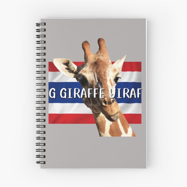 Item preview, G Giraffe Yiraf, english alphabet to thai translation  designed and sold by pookamon14.