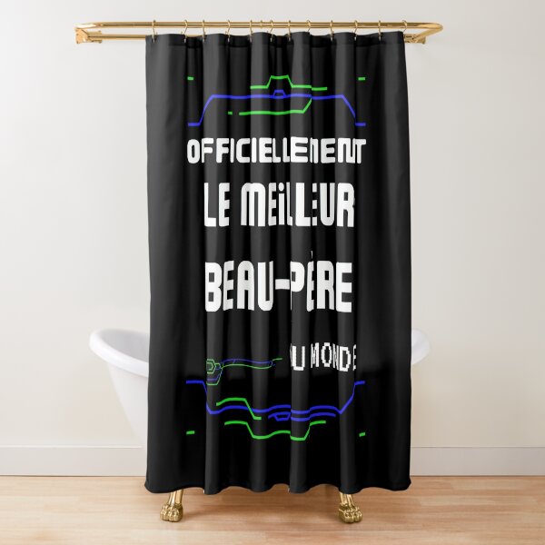 Beau Monde Shower Curtains for Sale Redbubble