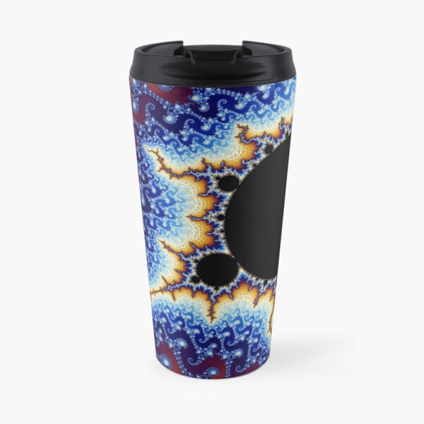 Mandelbrot Set Fractal Travel Mug