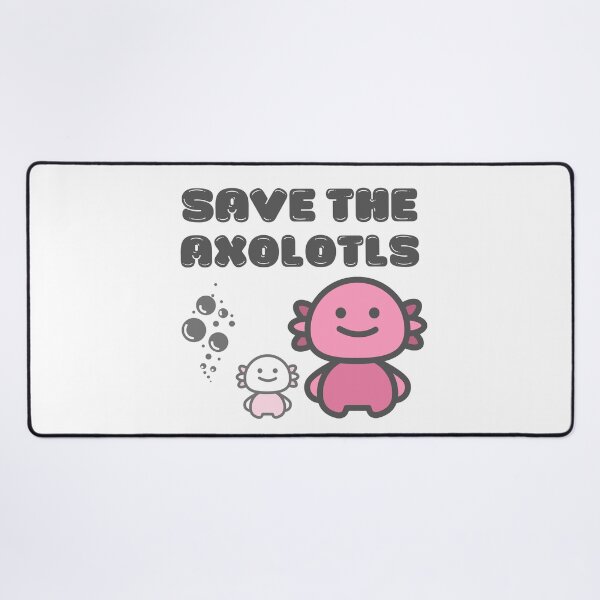 Item preview, Save the Axolotls | Cute Chibi Axolotl Fish | Best Axolotl Gift | Mexican Salamander designed and sold by KonnichiwaStore.