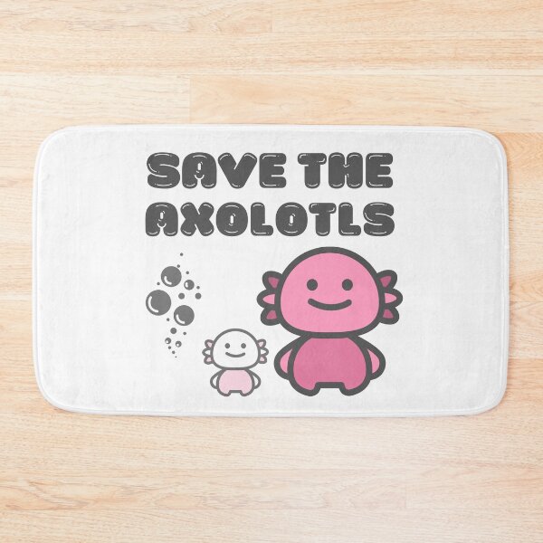 Item preview, Save the Axolotls | Cute Chibi Axolotl Fish | Best Axolotl Gift | Mexican Salamander designed and sold by KonnichiwaStore.