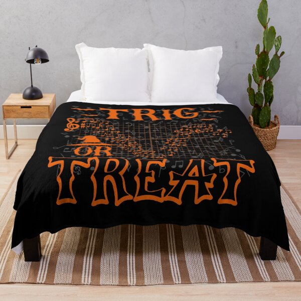 Item preview, Trig or Treat Halloween funny humour ghost retro vintage  designed and sold by elizabethdawnn.