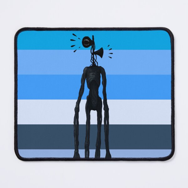 Item preview, Siren head vintage blue stripes backpack designed and sold by Nishad4.