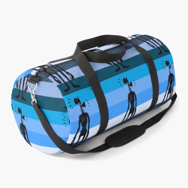 Item preview, Siren head vintage blue stripes backpack designed and sold by Nishad4.