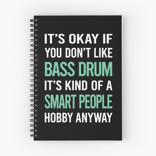 Item preview, Smart People Hobby Bass Drum designed and sold by RonaldEwing4782.