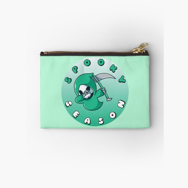Item preview, SPOOKY SEASON Grim Reaper Turquoise White designed and sold by everything4eva.
