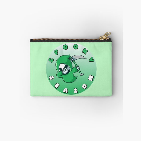Item preview, SPOOKY SEASON Grim Reaper Green White designed and sold by everything4eva.