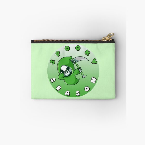 Item preview, SPOOKY SEASON Grim Reaper Green White designed and sold by everything4eva.