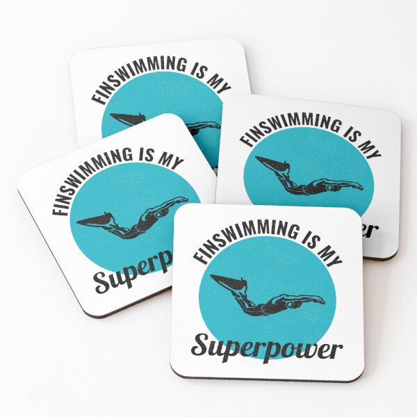 Item preview, Finswimming Swimming Swimmer Water Sport  designed and sold by CuteDesigns1.