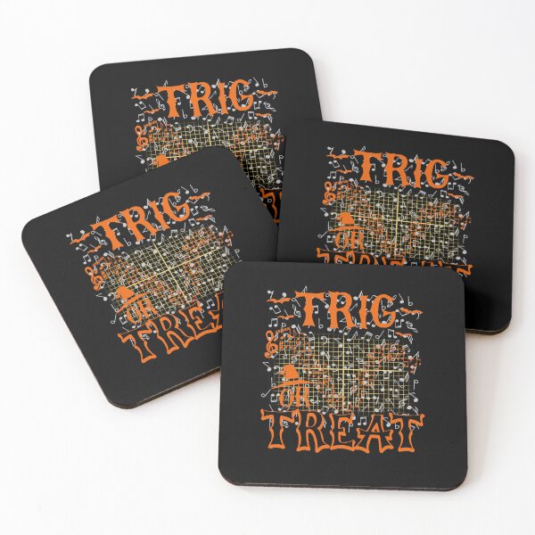 Item preview, Trig or Treat Halloween funny humour ghost retro vintage  designed and sold by elizabethdawnn.
