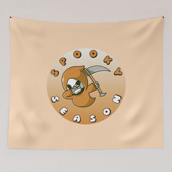 Item preview, SPOOKY SEASON Grim Reaper Brown White designed and sold by everything4eva.
