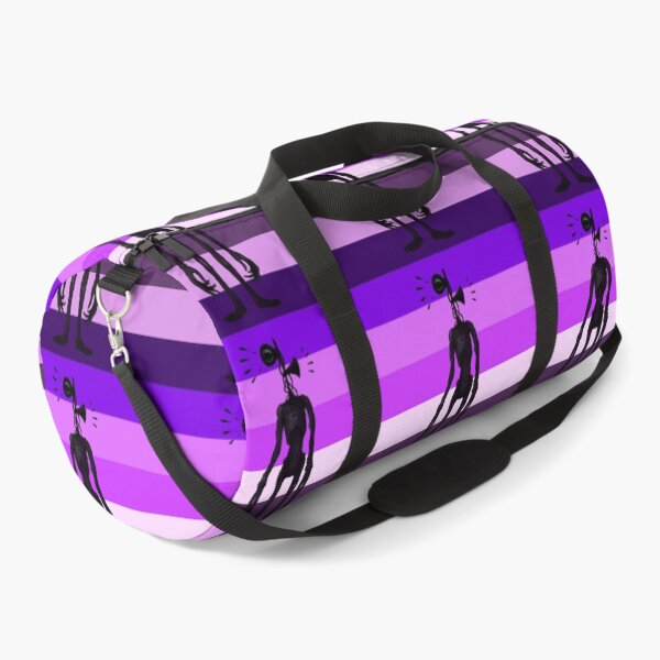 Item preview, Siren head vintage purple stripes backpack designed and sold by Nishad4.